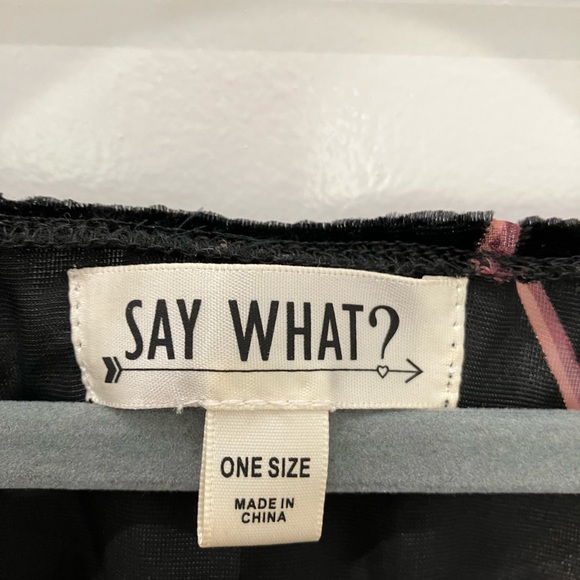 Say What Kimono wrap with fringe - Picture 2 of 6